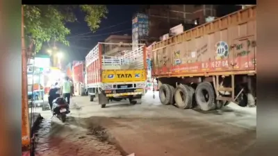 बालू ढुलाई ने रोकी अरवल की रफ्तार, एनएच-139 पर 10 KM लंबा जाम